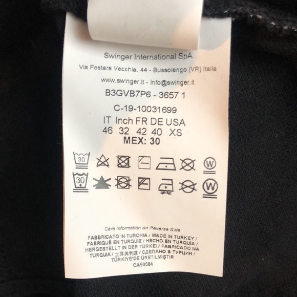 Versace Jeans Couture Men's Black Cotton Baroque Collar Polo - Picture 10 of 11